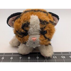 Tyco Kitty Kitty Kittens Jungle Tiger Plush Rattle Collar Stuffed Animal Toy